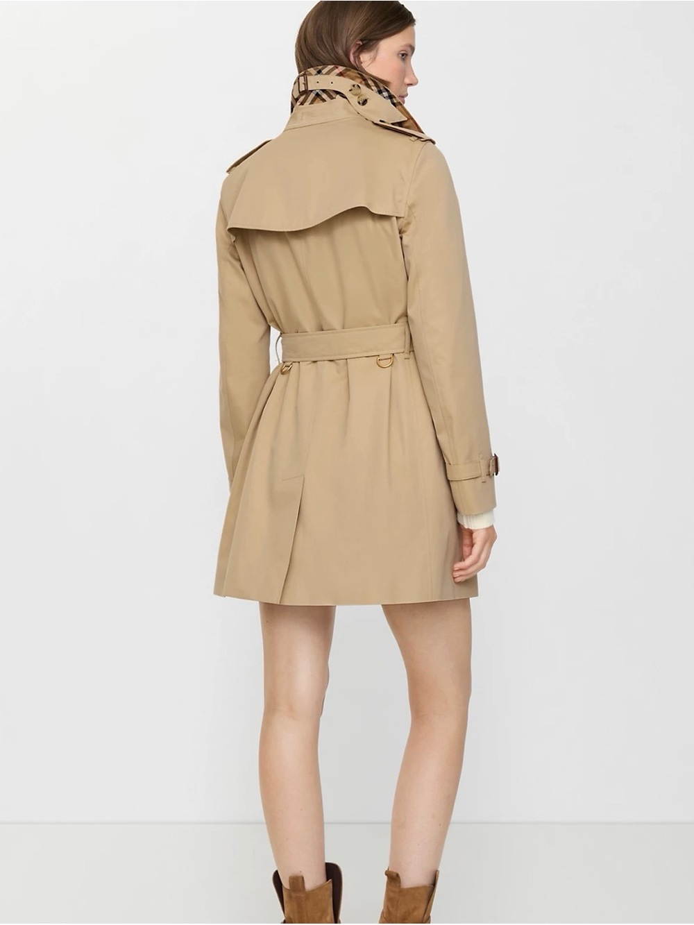 Burberry Kensington Heritage Trench Coat with Waist Tie - Picture 4 of 4